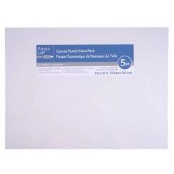 Best Sale β¨ 8 Packs: 5 ct. (40 total) 9" x 12" Value Pack Canvas Panel by Artist's Loft® Necessities™ by Artists Loft π₯ 10 Best Sale β¨ 8 Packs: 5 ct. (40 total) 9" x 12" Value Pack Canvas Panel by Artist's Loft® Necessities™ by Artists Loft π₯ -Artists Loft Sales MP156197 1