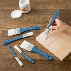 Cheapest 🔔 12 Packs: 6 ct. (72 total) Necessities™ White Synthetic Flat Brush Set by Artist's Loft™ by Artists Loft ⭐ -Artists Loft Sales MP183006 20