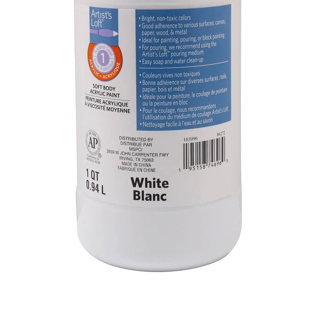 Buy 𧨠6 Pack: Soft Body Acrylic by Artist's Loft® 32oz. by Artists Loft π 5 Buy 𧨠6 Pack: Soft Body Acrylic by Artist's Loft® 32oz. by Artists Loft π - Image 3