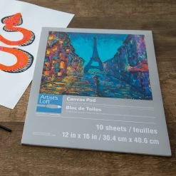 Best deal ✔️ 12 Pack: Canvas Pad by Artist's Loft™ Necessities™, 12" x 16" by Artists Loft 👏