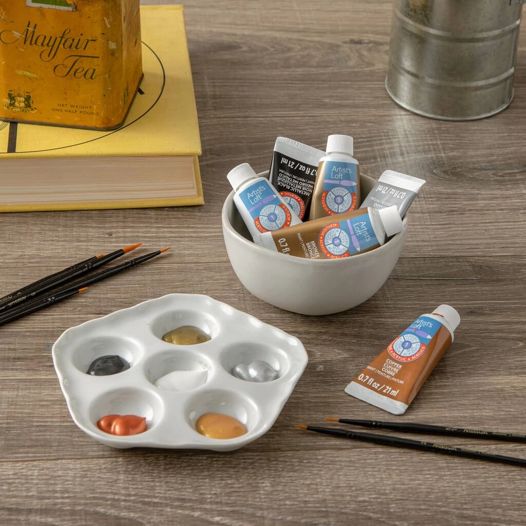 Flash Sale π 8 Packs: 6 ct. (48 total) Level 1 Metallic Acrylic Paints by Artist's Loft® by Artists Loft π 4 Flash Sale π 8 Packs: 6 ct. (48 total) Level 1 Metallic Acrylic Paints by Artist's Loft® by Artists Loft π - Image 2