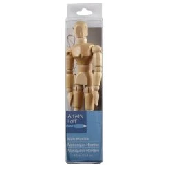Best deal π 12 Pack: 4.5" Male Manikin by Artist's Loft™ by Artists Loft π 7 Best deal π 12 Pack: 4.5" Male Manikin by Artist's Loft™ by Artists Loft π -Artists Loft Sales MP283248 1