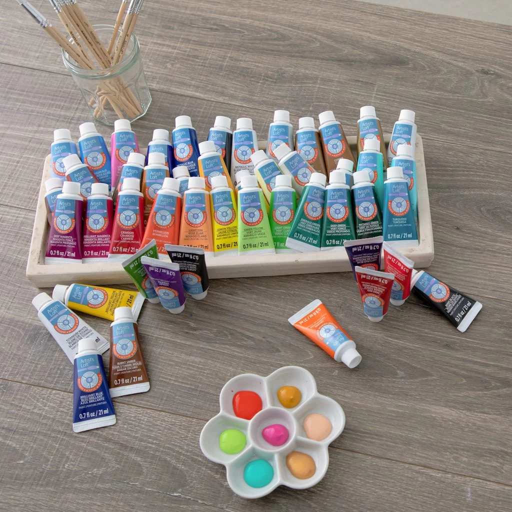 Cheap βοΈ 6 Packs: 48 ct. (288 total) Acrylic Paint Set by Artist's Loft™ by Artists Loft π 4 Cheap βοΈ 6 Packs: 48 ct. (288 total) Acrylic Paint Set by Artist's Loft™ by Artists Loft π - Image 2