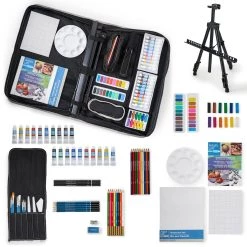 Cheapest ⭐ 6 Pack: 101 Piece Deluxe Easel Art Set by Artist's Loft™ Necessities™ by Artists Loft ⭐