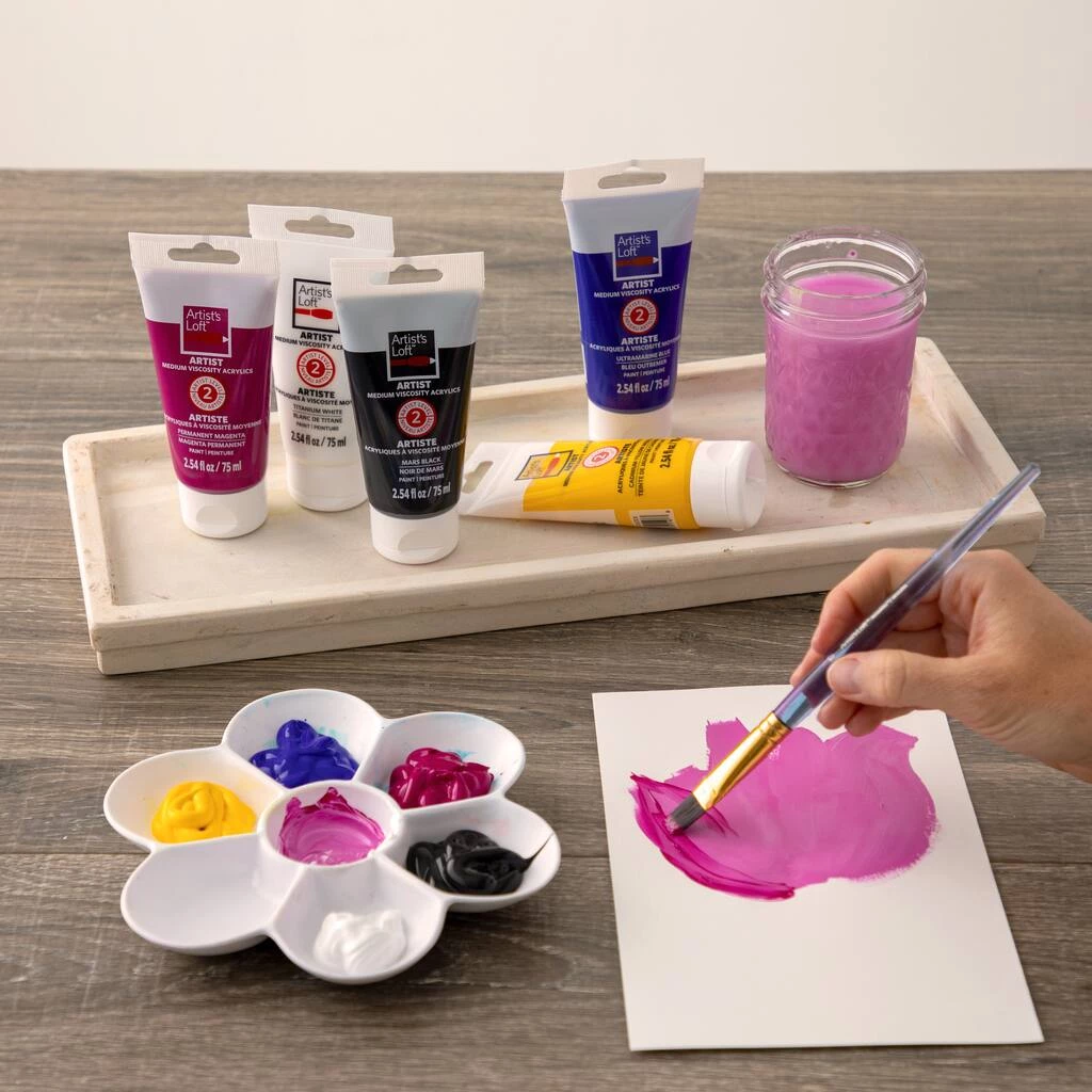 Hot Sale π₯° 8 Packs: 5 ct. (40 total) Level 2 Acrylic Paint Mixing Set By Artist Loft™ by Artists Loft β 4 Hot Sale π₯° 8 Packs: 5 ct. (40 total) Level 2 Acrylic Paint Mixing Set By Artist Loft™ by Artists Loft β - Image 2