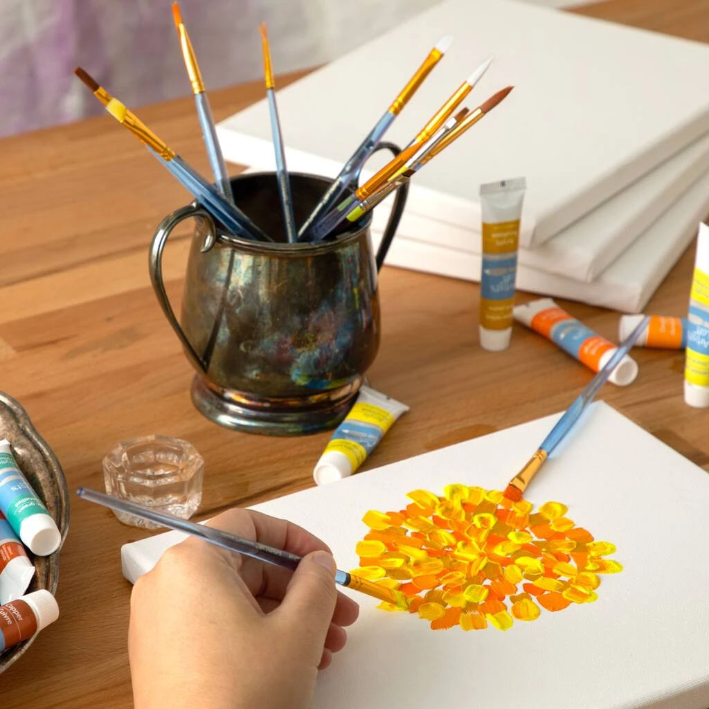 Wholesale π 12 Packs: 10 ct. (120 total) Necessities™ Assorted Synthetic Multi-Use Brush Set by Artist's Loft™ by Artists Loft π 4 Wholesale π 12 Packs: 10 ct. (120 total) Necessities™ Assorted Synthetic Multi-Use Brush Set by Artist's Loft™ by Artists Loft π - Image 2