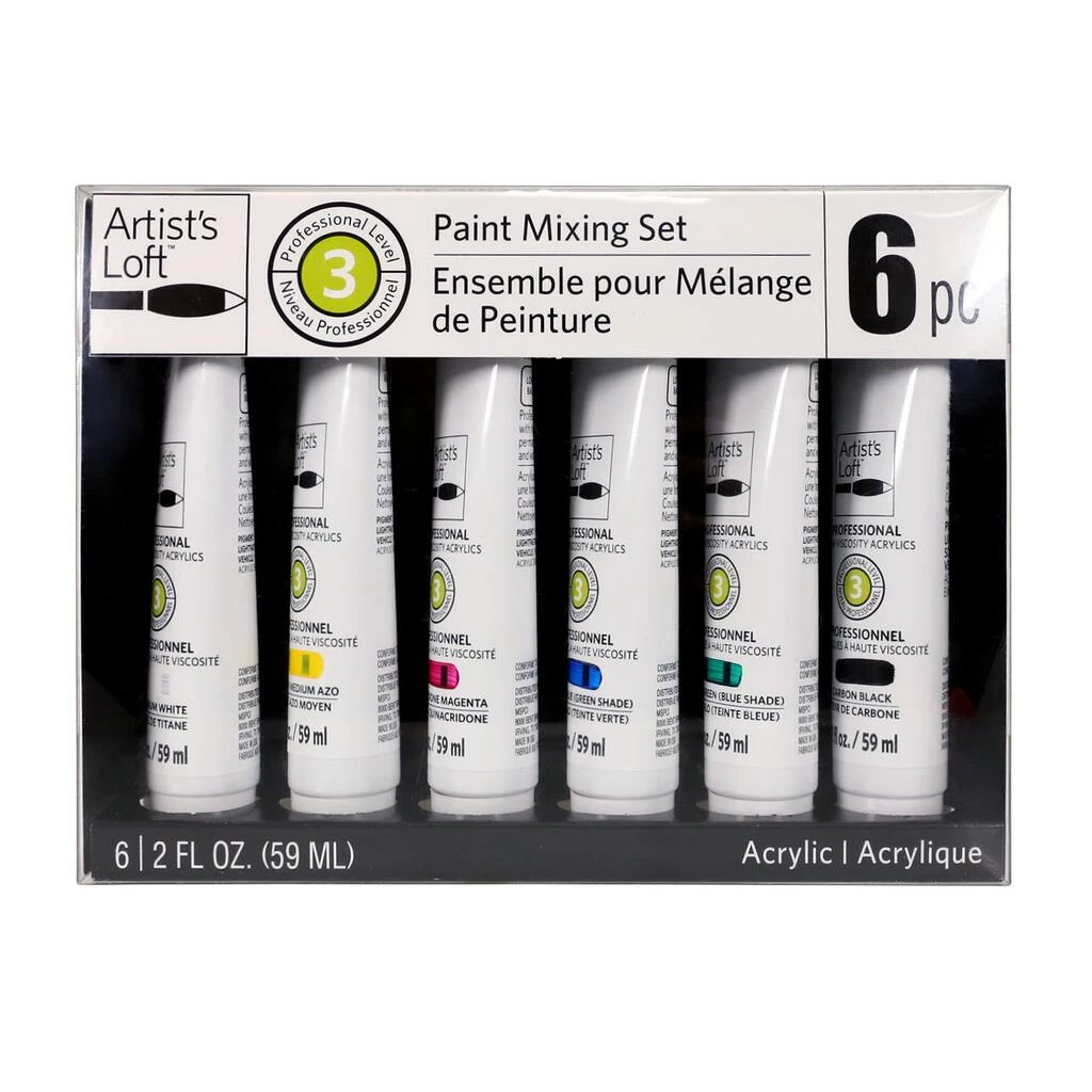 Budget π₯° 6 Pack: 6 ct. (36 total) Professional Acrylic Paint Mixing Set by Artist's Loft™ by Artists Loft π 6 Budget π₯° 6 Pack: 6 ct. (36 total) Professional Acrylic Paint Mixing Set by Artist's Loft™ by Artists Loft π - Image 4