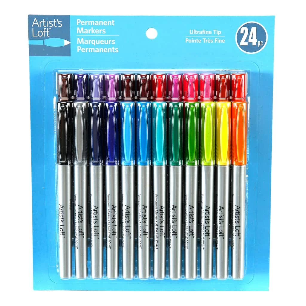 Best Sale π₯ 6 Packs: 24 ct. (144 total) Ultra Fine Permanent Marker Set by Artist’s Loft™ by Artists Loft π€© 3 Best Sale π₯ 6 Packs: 24 ct. (144 total) Ultra Fine Permanent Marker Set by Artist’s Loft™ by Artists Loft π€©