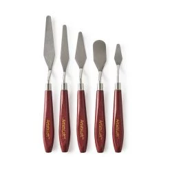 Deals 🤩 12 Packs: 5ct. (60 total) Metal Palette Knife Set by Artist's Loft™ by Artists Loft 🛒
