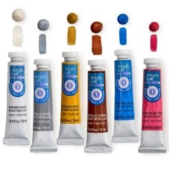 Budget π₯° 12 Packs: 6 ct. (72 total) Metallic Watercolor Paint Set by Artist's Loft™ by Artists Loft π 11 Budget π₯° 12 Packs: 6 ct. (72 total) Metallic Watercolor Paint Set by Artist's Loft™ by Artists Loft π -Artists Loft Sales MP598345 26