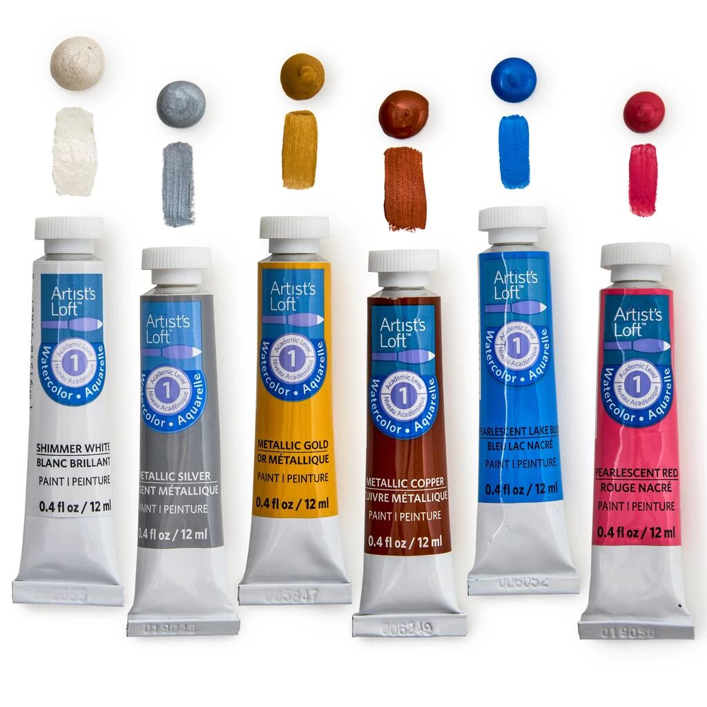 Budget π₯° 12 Packs: 6 ct. (72 total) Metallic Watercolor Paint Set by Artist's Loft™ by Artists Loft π 6 Budget π₯° 12 Packs: 6 ct. (72 total) Metallic Watercolor Paint Set by Artist's Loft™ by Artists Loft π - Image 4