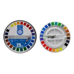 Brand new 🧨 6 Pack: Watercolor Half-Pan Set by Artist's Loft™ by Artists Loft 🌟 -Artists Loft Sales MP598850 2