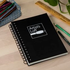 Deals π 6 Pack: Black Hardcover Mixed Media Book by Artist's Loft™, 5.5" x 8.5" by Artists Loft π 8 Deals π 6 Pack: Black Hardcover Mixed Media Book by Artist's Loft™, 5.5" x 8.5" by Artists Loft π -Artists Loft Sales MP638837 21