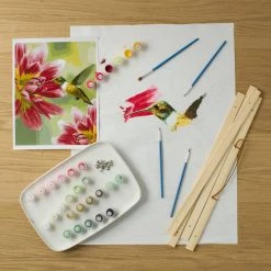 Coupon 🤩 12 Pack: Hummingbird Paint-by-Number Kit by Artist's Loft™ Necessities™ by Artists Loft ✨ -Artists Loft Sales MP654640 20