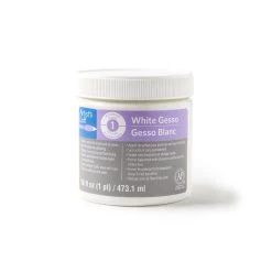 Wholesale ⌛ 9 Pack: White Acrylic Gesso by Artist's Loft®, 16oz. by Artists Loft 🥰