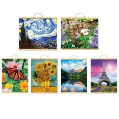 Outlet 🌟 Black Friday All-In-One Paint By Numbers Bundle by Artists Loft ✨